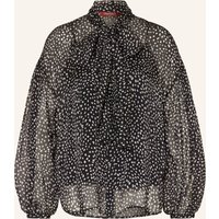 Max Mara STUDIO Max Mara Studio Schluppenbluse Etere Aus Seide schwarz