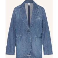 LIU JO Jeansblazer Mit Schmucksteinen blau