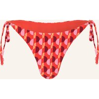 Seafolly Brazilian-Bikini-Hose Sorrento rot