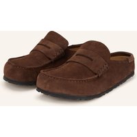 Birkenstock Birkenstock Pantoletten Naples Wrapped braun
