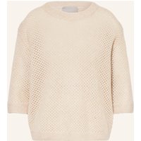 HEMISPHERE Hemisphere Pullover Mit Cashmere Und 3/4-Arm beige