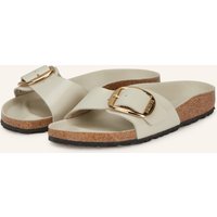 Birkenstock Birkenstock Pantoletten Madrid Big Buckle weiss