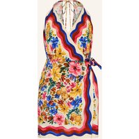 FARM RIO Farm Rio Strandkleid Floraline Mit Schmuckperlen rosa