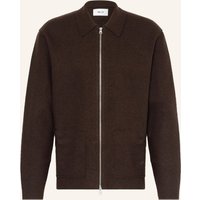 NN.07 Nn.07 Strickjacke Jonas braun