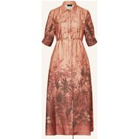 LIU JO Liu Jo Hemdblusenkleid Jungle braun