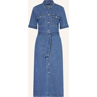 s.Oliver BLACK LABEL Hemdblusenkleid in Jeansoptik
