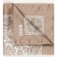Boss Boss Einstecktuch beige