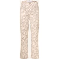 RAFFAELLO ROSSI 7/8-Hose Maika Aus Jacquard beige