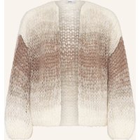 MAIAMI Maiami Strickhülle Mit Mohair Und Glitzergarn beige