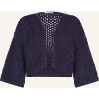 MAIAMI Maiami Strickhülle Aus Alpaka Mit 3/4-Arm blau