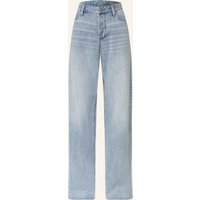 G-Star Wide Leg Jeans Roxx blau
