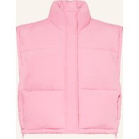 American vintage Steppweste Rofy rosa