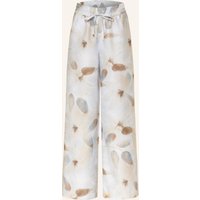 RAFFAELLO ROSSI Marlenehose Helena Aus Satin grau