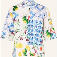 Emily VAN DEN BERGH Bluse Mit 3/4-Arm weiss
