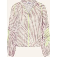 Emily VAN DEN BERGH Emily Van Den Bergh Bluse Mit Cut-Outs beige