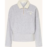 Fabienne Chapot Fabienne Chapot Frottee-Poloshirt Hugo grau
