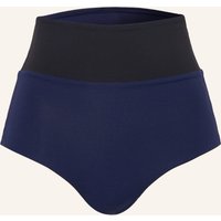 MYMARINI Mymarini High-Waist-Bikini-Hose Surfshorts Zum Wenden Mit Uv-Schutz 50+ blau