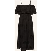 WATERCULT Watercult Strandkleid Dolce Lemon Aus Lochspitze schwarz
