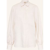 ÉMANOU Émanou Hemdbluse Aus Leinen beige