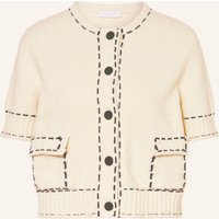 Rich & Royal Rich & Royal Strickjacke weiss