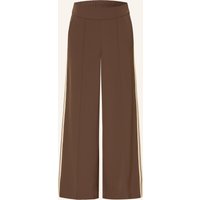 Hose mit weitem Bein und kontrastierenden Streifen für Damen COMMA