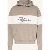 PEGADOR Oversized-Hoodie Volos grau