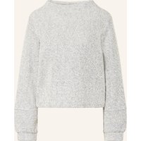 Opus Pullover Glimsa Mit Abnehmbarer Schluppe weiss