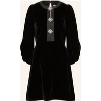 Phase Eight Phase Eight Samtkleid Heidi Mit Schmucksteinen schwarz