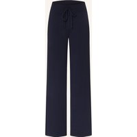 LISA YANG Lisa Yang Strickhose Sofi Im Jogging-Stil Aus Cashmere blau