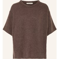 by Aylin Koenig By Aylin Koenig Strickshirt Harry Mit Alpaka braun