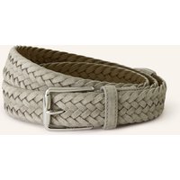 TOD'S Tod's Flechtgürtel grau
