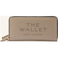 Marc Jacobs Geldbörse The Continental Wallet beige