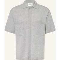 LISA YANG Lisa Yang Strickhemd Ethan Aus Cashmere grau