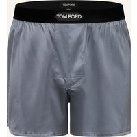 Tom Ford Tom Ford Boxershorts Aus Seide grau