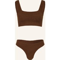 sorbet island Sorbet Island Bustier-Bikini braun