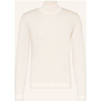 Boss Rollkragenpullover Musso weiss