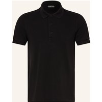 Tom Ford Tom Ford Piqué-Poloshirt schwarz
