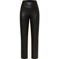 Wolford Hose Edie In Lederoptik schwarz