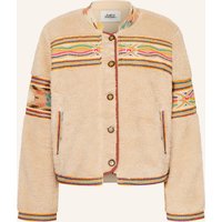 lollys laundry Lollys Laundry Teddyfell-Jacke Sirill beige