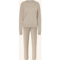 SOFT GOAT Soft Goat Set: Cashmere-Pullover Und Strickhose Aus Cashmere grau
