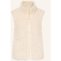 BETTY&CO Kunstfell-Weste beige