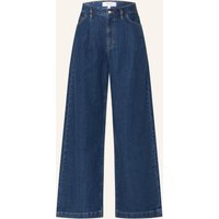comma casual identity Comma Casual Identity Wide Leg Jeans blau