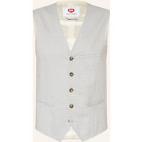 CG - CLUB of GENTS Cg - Club Of Gents Anzugsweste Cg Plum Slim Fit blau