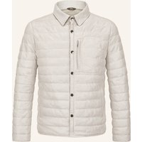 Milestone Milestone Lederjacke Msbenny silber