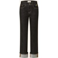 CARTOON Cartoon Straight Jeans Mit Schmucksteinen blau