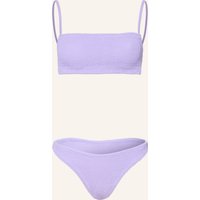 Hunza G Hunza G Bustier-Bikini lila