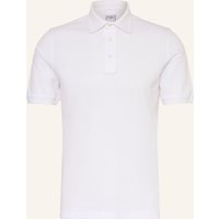 FEDELI Fedeli Piqué-Poloshirt North weiss