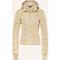PATRIZIA PEPE Patrizia Pepe Steppjacke Im Materialmix Mit Herausnehmbarer Blende beige