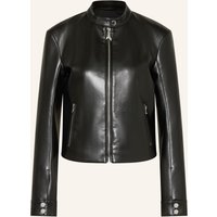 PATRIZIA PEPE Patrizia Pepe Bikerjacke In Lederoptik schwarz