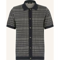 CINQUE Strickhemd Ciyaro Extra Slim Fit blau